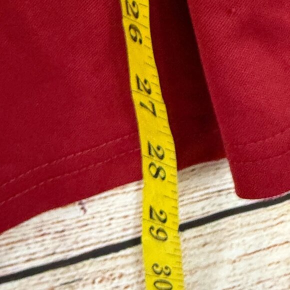 FC Barcelona Official Red Soccer Jersey XL Crest Logo V-Neck Tee Shirt Y2k - Picture 9 of 9